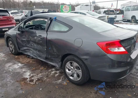 2013 Honda Civic Lx z USA, uszkodzony, nr VIN 2HGFG3B58DH504153